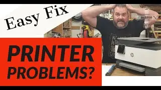 How to Fix Costco Printer - HP Office Jet Pro 9018 (easy fix anyone can do)