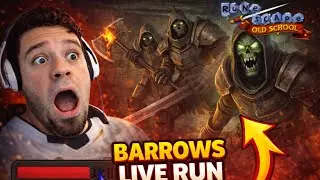 OSRS Barrows Run &ndash; Live Grind | Rare Drops Hunt!