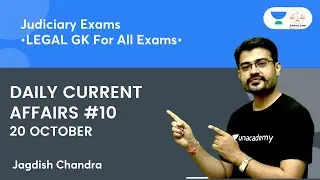 DAILY 20  || 20 OCT | Daily Current Affairs #10 | LEGAL GK  || For All Exam | JJ