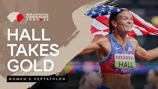 Anna Hall grabs heptathlon gold with 6888 points | World Athletics Championships Tokyo 25