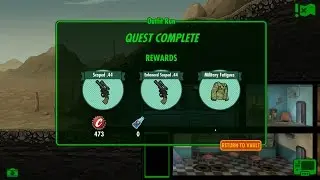 Fallout Shelter - Outfit Run (Daily Quest) 07.19.2016
