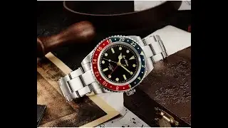 San Martin GMT diving watch Pepsi luminous waterproof watch SN005