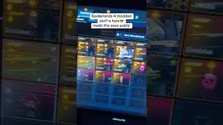 borderlands 4 modded save and modded weapons easy #borderlands4 #borderlands #gaming #fyp