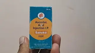 Ascorbic Add Injection I.P.   !! Sazuko !! सजुको !! #farming #Cow #Buffalo #goat #mastitis #dayria  
