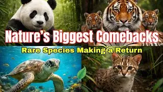 Nature&rsquo;s Biggest Comebacks: Rare Wildlife Returns