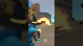 Reel ❌ Real gunde 😂 | Rope hero vioce town #shorts
