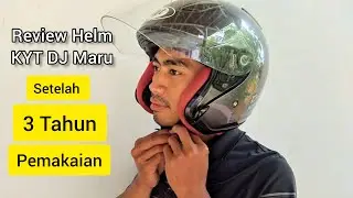 Review Helm Kyt DJ Maru Setelah 3 Tahun Pemakaian #helmet #helmkyt #reviewhelm
