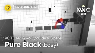 [ADOFAI Custom] KOTDARI & RoDy.cOde & Spehs - Pure Black (Easy) (by AWC Chart Team 《Prism》)