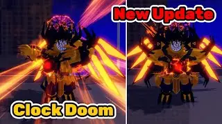 How to get Clock Doom and New Update in Bathroom Attack | Roblox
