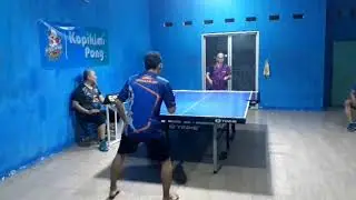 Tarung Pingpong Beda Usia, Opa vs Didit Tembir