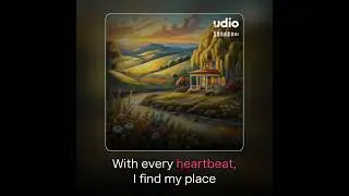Calm Embrace &ndash; Gentle Country AI Track (Lyric Video) | Created using Udio #shorts