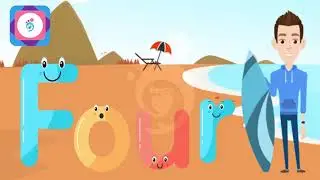 Learn To Spell Number Words 1 To 10 | Number Spellings Song One to Ten |   Begin Jr.