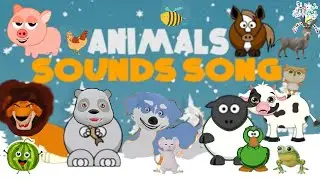 The Animal Sound Songs ACAJ| Colors animal sounds || Kids Song & Nursery Rhymes || EduFam #cocomelon