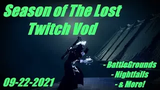 Destiny 2: ARandom_Shadow's Gameplay Sept 22nd 2021 Stream