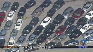 Hundreds line up for drive-thru food pantry in Union County