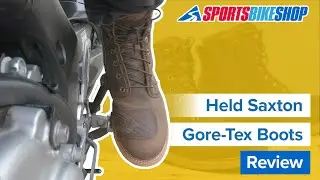 Held Saxton Gore-Tex motorcycle boots review - Sportsbikeshop