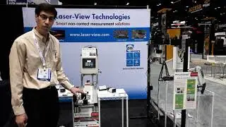 Dimetix Laser Distance Sensor Demo at ProMat 2019 | Laser-View Technologies