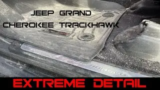 Auto Detailing Jeep Grand Cherokee Trackhawk, Extreme Interior & Exterior Gloss Wash - RS AUTO SPA