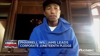 Pharrell Williams on his calls to make Juneteenth a national holiday