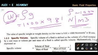 FM | Mod 1 - Lec 1 | Basic Fluid Properties 