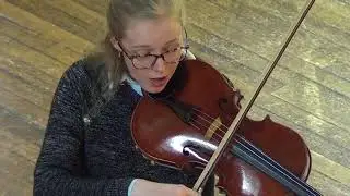 Out of the Night for singing solo viola by John Tavener