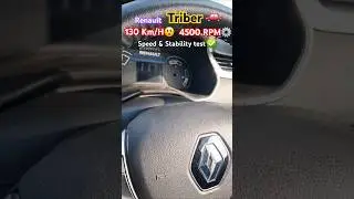Renault Triber speed test/ Stability test/ best 7 seater car/ safety/ Engine Review Triber vs ertiga