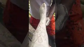 Limestone message bamboo rafting #bamboorafting #onelove #limestone #massage #footmassager