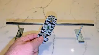 Fingerboard Obstacle - Blackriver High Round Rail
