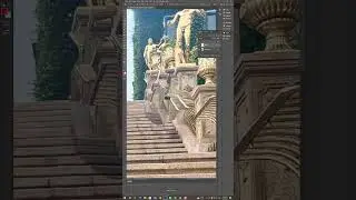 Photoshop CC - Remove unwanted things in photo (6) #shorts