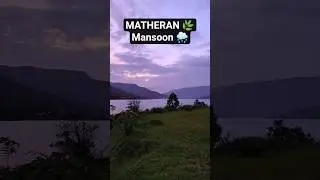 Matheran in Monsoon 🌧️ | A Car-Free Hill Station #matheran #mansoon #travel #shorts