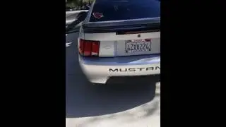 2003 Mustang V6 3.8L Straight Pipe Exhaust
