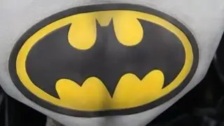 Batman Life Size Bust at San Diego Comic Con 2013