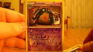 Открываем коробку с картой Zekrom EX Pokemon