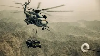 Helicopter Lifting TONS Gets Refuelled Mid-Air &mdash; UNREAL Footage!