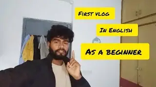 First vlog in English 