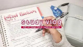 study vlog | ngobrol yuk, ini podcast berkedok video belajar