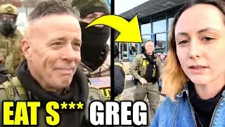 Border Patrol Leader Left Visibly Shaken After Civilian Hits a Nerve
