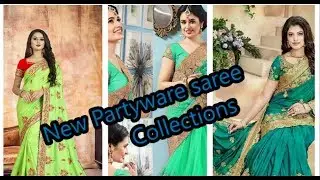 New Saree designs 2019 || New Party wear sarees collection 2019