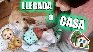 🏥SALIDA del HOSPITAL tras el PARTO🏠Presentación a NUESTRA MASCOTA🐶
