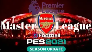 PES 2021 - Master League - O In&iacute;cio com ARSENAL - Pr&eacute;-Temporada | Gameplay em Portugu&ecirc;s no PS4 PRO