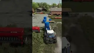 Unloading SILAGE BALES with CSZ autoload fork / Kolonia / Farming Simulator 22