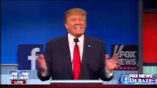 Contrast in Styles: Donald Trump vs Jeb Bush on Illegal Immigration (Republican Primary Debate)