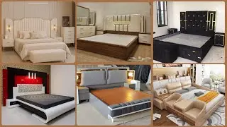 Latest wooden double bed design idea with storage//bed design for bedroom