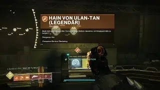 Destiny 2#1160 Hain von Ulan-Tan Legend&auml;r Powerlvl 1000 | Abenteuer | First Try | Titan 😆 [HD][PS4]