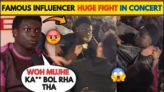 OMG🤯! Famous Influencer Huge Fight In Concerrt 😱 Famous Content Creator Agu Fight In concert