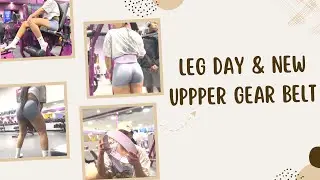 MIC'D UP LEG DAY AT PLANET FITNESS + NEW UPPPER GEAR LIFTING BELT?!?