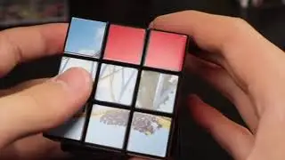 Custom Theme Park Crazy Rubik's Cube | Unboxing + Solve