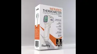 Vandelay Infrared Thermometer - with 3 years Sensor Warranty Non -Contact IR /Forehead Thermometer