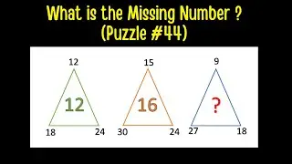 What is the Missing Number? (Puzzle #44)