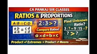 Class6 | Math | Ratio and Proportions | Part 2 | Worksheet Ch 8 | S Chand book